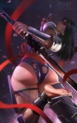 psylocke from marvel by artpointup