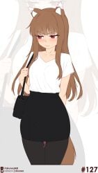 holo from spice and wolf by likunea