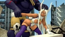 1boy 1girls 1monster 3d angry animal_ears animated arm_grab arm_pull arm_support athletic_female bare_arms bent_over big_dom_small_sub big_penis bouncing_breasts breasts breasts_out captured captured_heroine captured_superheroine clothed_sex dark-skinned_female dark_skin defeated defeated_heroine defeated_superheroine devilscry female femsub functionally_nude fur_collar gloves grabbing_from_behind hand_on_head head_grab hero_outfit_(mha) interspecies kemonomimi larger_male leotard long_hair longer_than_30_seconds male maledom medium_breasts miruko monster mp4 muscular_male my_hero_academia nipples no_sound nomu prison_guard_position protagonistsub_antagonistdom rabbit rabbit_ears rabbit_girl rabbit_tail rape red_eyes restrained rumi_usagiyama sex sex_from_behind size_difference sleeveless smaller_female superheroine tail thighhighs thrusting torn_clothes torn_leotard usj_nomu vaginal_penetration video white_hair white_leotard