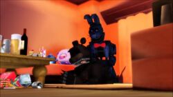 3d animated cuntboy five_nights_at_freddy's five_nights_at_freddy's_4 gay ingame_model intersex male male/cuntboy mp4 nightmare_bonnie nightmare_freddy no_sound nyangyangblue sex tagme video