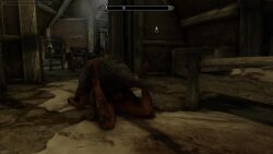 3d animated duo female male male/female penetration rodent sex skeever skyrim sound straight tagme the_elder_scrolls video zoophilia