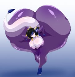 1girls anthro ass ass_bigger_than_body ass_bigger_than_breasts ass_bigger_than_head ass_bigger_than_torso ass_up bent_over big_ass big_breasts big_butt black_hair blush bodysuit breasts cleavage colossal_ass dragon dumptruck_ass female female_only furry giant_ass gigantic_ass gigantic_butt hair huge_ass huge_breasts huge_butt hyper hyper_ass hyper_butt looking_at_viewer massive_ass massive_butt meat_wall_(body_type) okioppai scalie smile standing swissy thick_tail thick_thighs voluptuous