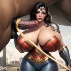 ai_generated armor dc_comics gigantic_breasts horse horse_penis horsecock huge_breasts lasso_of_truth nai_diffusion phobius stable_diffusion wonder_woman wonder_woman_(series) zoophilia