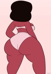 1girls 2015 african_female afro alien alien_girl alien_humanoid artist_signature ass back back_view backboob big_ass big_breasts big_butt black_hair bra breasts butt calves cleavage cleavage_overflow dark-skinned_female dark_skin dat_ass dm81 feet_out_of_frame female female_only garnet_(steven_universe) gem_(species) gem_fusion hair hi_res hips humanoid large_ass large_breasts legs legs_apart officialdm panties pose posing rear_view red_body red_skin signature solo standing steven_universe thick_ass thick_thighs thighs underwear white_bra white_panties white_underwear wide_hips