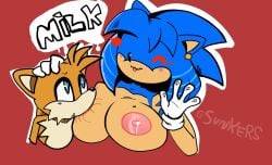 big_breasts breast_sucking breastfeeding drinking female fnf fnf_mod fnf_mods friday_night_funkin friday_night_funkin_mod hedgehogs_slutty_collection lactating lactation mobian_(species) peace_sign size_difference sonia.sex sonic.exe sonic_(series) sonic_the_hedgehog_(series) sunkers sunky.mpeg sunkya.milf sunkya.nsfw tagme tails