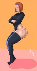 big_ass big_breasts big_butt blush bo-katan_kryze clone_wars edit edited eyes_rolling_back fat_ass ginger green_eyes huge_ass joylewds mandalorian red_hair skin_tight skintight_bodysuit star_wars star_wars_rebels sweat the_mandalorian