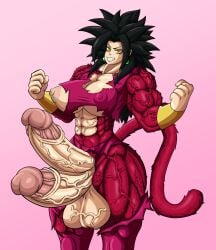 1futa 2_penises abs areolae balls big_ass big_breasts black_hair breasts breasts_out bulge clothed clothing diphallia diphallism dragon_ball dragon_ball_super erect_penis erection extreme_muscles futa_only futanari hazel_iic huge_balls huge_cock humanoid humanoid_penis hyper hyper_penis kefla large_penis legendary_super_saiyan light-skinned_futanari light_skin long_hair looking_at_viewer mostly_clothed multi_penis muscular muscular_futanari nipples penis solo standing super_saiyan super_saiyan_4 sweat sweatdrop testicles thick_penis thick_thighs veiny_penis weird_penis