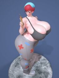 1girls 3d aged_up alternate_body_type alternate_breast_size big_breasts blue_hair boobs breasts busty curvaceous curvy curvy_body curvy_female curvy_figure female game_freak glasses huge_ass huge_breasts large_breasts nintendo penny_(pokemon) pokemon pokemon_(game) pokemon_sv red_hair usukeninja venus_body voluptuous