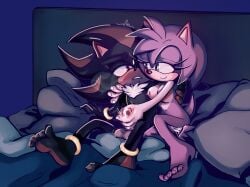 amy_rose anthro apopcornartist duo eulipotyphlan eye_contact female handjob hedgehog hi_res looking_at_another looking_pleasured male male/female mammal penile sega sex shadow_the_hedgehog sonic_(series) sonic_the_hedgehog_(series)