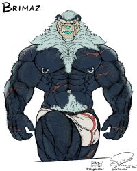 body_hair bone brimax_(dagnoblue) dagnoblue entitropy furry hi_res male muscular skull skull_head solo