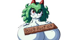 big_breasts breasts emillie_(zanbonsen) female huge_breasts kirlia pokémon_(species) pokemon pokemon_(species) zanbonsen