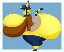 2023 animal_crossing ankha ankha_prime_(user3345) anthro big_ass big_breasts breasts bubble_butt felid feline female furry huge_ass huge_breasts nintendo tagme user3345