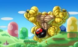 abs biceps bowser bulge furry gay hyper hyper_balls hyper_bulge hyper_genitalia hyper_muscles hyper_penis hyper_testicles macro male male_focus male_only mario_(series) muscle muscles muscular muscular_arms muscular_ass muscular_back muscular_legs muscular_male muscular_thighs nipples pecs poodledoodles super_mario_bros. veins