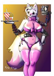 animatronic big_breasts breasts canine eirasnowy female five_nights_at_freddy's five_nights_at_freddy's_2 fox mangle_(fnaf) robot tagme