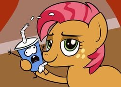 babs_seed friendship_is_magic my_little_pony ragingsemi soda what