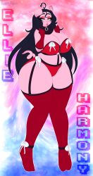 breedingtoxic dominant_female female furry huge_breasts large_hips long_legs makeup massive_ass pig tagme