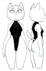 1girls 2023 alternate_costume anthro ass big_eyes big_head biped breasts breasts_apart cartoon_network clothed clothed_anthro clothed_female clothing curvy_figure dbaru digital_drawing_(artwork) digital_media_(artwork) domestic_cat elderly_anthro elderly_female extended_arm eyebrows eyelashes eyelids eyeshadow felid feline felis female fingers front_view gilf hi_res humanoid_hands jewelry leotard lidded_eyes looking_at_viewer makeup mammal markings mary_senicourt mature_anthro mature_female medium_breasts monochrome mouth_closed multiple_poses necklace no_irises portrait pose prick_ears pupils raised_tail resting_bitch_face round_head shadow short_tail side_view sketch solo standing sweater tail the_amazing_world_of_gumball three-quarter_portrait topwear turtleneck whisker_markings wide_hips