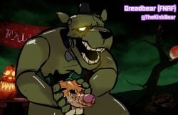 animatronic dick dreadbear five_nights_at_freddy's five_nights_at_freddy's:_help_wanted fucking_pumpkin human_penis male male_only pumpkin thekinkybear