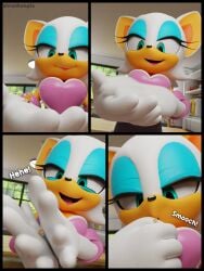 giantess kissing older_female older_woman_and_younger_boy rouge_the_bat sega shrunkengts size_play sonic_(series) sonic_the_hedgehog_(series) tagme tails text younger_male