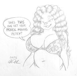 anthro anthro_only big_breasts breasts female peter_and_company peter_and_whitney peterandwhitney whitney_ponikvar