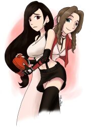 aerith_gainsborough eronimbus final_fantasy final_fantasy_vii smooth_skin tagme tifa_lockhart