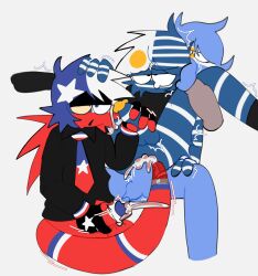 argentina_(countryhumans) chile_(countryhumans) clover_loverboy countryhumans gay male stickman uruguay_(countryhumans)