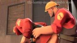 3d animated engineer_(team_fortress_2) male male_only mp4 no_sound soldier_(team_fortress_2) tagme team_fortress_2 tf2_gentlemanns tf2_horny_manns video