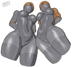 the twins (atomic heart) from atomic heart by freddyhalloween