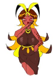 big_breasts breasts centipede_cookie cookie_run cookie_run_ovenbreak dracoarcto red_eyes red_skin tagme thick_thighs