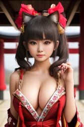 ai_generated babymetal big_breasts huge_breasts moa_kikuchi moametal stable_diffusion