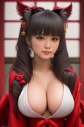 ai_generated babymetal big_breasts huge_breasts moa_kikuchi moametal