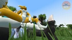 3d 3d_(artwork) absurd_res anal anal_sex animal_genitalia animal_penis anthro asriel_dreemurr asriel_dreemurr_(god_form) avian avian_feet avian_penis balls bandai_namco big_balls big_penis bird bisexual bisexual_sandwich boss_monster bovid bovine_penis breasts breath_of_the_wild canid canine caprine crossover digimon digimon_(species) digital_media_(artwork) feather_hands feathers feet female female_penetrated fur gay genitals goat group group_sex hi_res huge_balls huge_cock humanoid kass_(tloz) kass_(zelda) leaning_on_character looking_pleasured male male/female male/male male_penetrated male_penetrating male_penetrating_female male_penetrating_male mammal nintendo penetration penis rayaoisfm renamom_(character) renamon riding riding_cock rito sandwich_position sex size_difference source_filmmaker the_legend_of_zelda threesome trio undertale undertale_(series) vaginal_penetration white_body white_fur