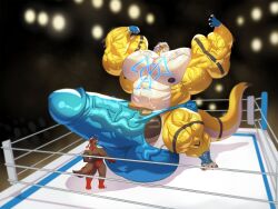 abs balls biceps furry gay hyper hyper_balls hyper_genitalia hyper_penis hyper_testicles kayde09 male male_focus male_only muscles muscular muscular_arms muscular_ass muscular_back muscular_legs muscular_male muscular_thighs nipples pecs penis testicles veins veiny_penis