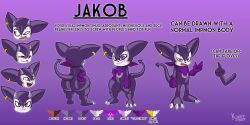 alternate_design alternate_form ass big_ass digimon digimon_(species) english_dialogue english_text impmon jakob_(kiffy) kiffy_(artist) reference_image reference_sheet tagme thick_ass thick_thighs