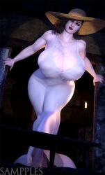 alcina dimitrescu from biohazard by sampples