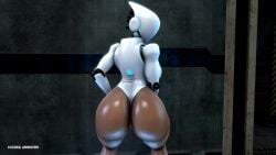 1boy 1girls 3d android animated ass dark-skinned_female dark_skin female haydee haydee_(game) kasdaq light-skinned_female light_skin male mp4 no_sound pov robot_girl tagme twerking video