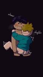 black_hair_male blonde_hair_male canadian carrying_position cum_in_ass i_rubbed_myself_to_this phillip_(south_park) phillip_argyle south_park tagme terrance_(south_park) terrance_stoot yaoi