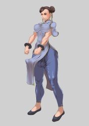 1futa ball_bulge balls balls_under_clothes big_breasts breasts brown_eyes brown_hair capcom chun-li clothed clothing dickgirl erect_nipples erect_penis erection erection_under_clothes erection_under_loincloth full_body fully_clothed futa_only futanari human intersex light-skinned_futanari light_skin loincloth loincloth_lift nipple_bulge pelvic_curtain penis penis_bulge penis_under_clothes penis_under_loincloth short_hair siranui smooth_balls solo standing street_fighter street_fighter_6 tenting testicles tight_clothing