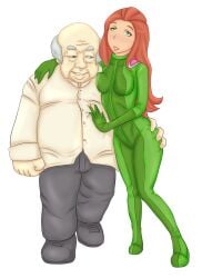 age_difference asian asian_male asian_male_white_female bald_man coldplayer drugged ginger ginger_hair green_eyes green_suit grey_hair groping groping_ass imminent_rape imminent_sex interracial latex_suit molestation old_man older_male older_man_and_teenage_girl red_hair redhead sam_(totally_spies) spy teenage_girl teenager totally_spies ugly_bastard ugly_man white_background white_female