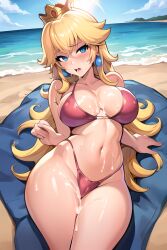 princess peach from mario (series) by raight21