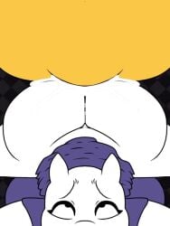 2d 2d_animation anal animated anthro beat_banger big_ass big_penis clothed clothed_female_nude_male clothing color cum cum_in_ass cum_inside cum_overflow eyes_rolling_back from_behind_position goat human komdog komponi milf tagme toriel toriel_beat_banger undertale undertale_(series)