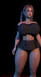 1girls 3d animated athletic athletic_female big_breasts blonde_hair bottom_heavy breasts busty cleavage curvaceous curvy curvy_figure digital_media_(artwork) eyebrows eyelashes eyes female female_focus female_only fit fit_female hair hannah_reese hips hourglass_figure huge_breasts human large_breasts legs light-skinned_female light_skin lips long_hair mature mature_female mp4 no_sound original original_character sevenarts shorter_than_30_seconds thesevenartsx thick thick_legs thick_thighs thighs toned toned_female top_heavy upper_body vertical_video video voluptuous waist wide_hips