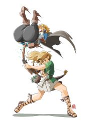 link from breath of the wild by automatic giraffe