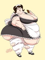 bbw becky_(persona) belly_fat big_ass big_belly big_breasts big_butt fat fat_arms fat_ass fat_butt female female_focus female_only huge_ass huge_belly huge_breasts huge_butt huge_thighs idle-minded obese obese_female overweight overweight_female persona persona_5 sadayo_kawakami ssbbw thick_ass thick_thighs wide_ass wide_hips