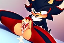 ai_generated anthro cuntboy intersex pussy pussy_juice rule_63 shadow_the_hedgehog sonic_(series) sonic_the_hedgehog_(series) spread_legs spread_pussy wet