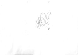 animal_ears animated canine cat_ears cat_tail fellatio furry long_hair lowres monochrome okiyo oral penis simple_background sketch tail