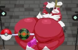 anal_beads anal_beads_in_ass anal_beads_pull animated anthro dumptruck_ass fat fat_ass female female_only furry game_freak gif huge_ass lycanroc lycanroc_midnight nintendo overweight_anthro overweight_female pokémon_(species) poke_ball poke_ball_anal_beads poke_ball_in_ass poke_ball_insertion pokeball pokemon pokemon_(species) pokemon_sm pulling_anal_beads sex_toy spinneborg venus_body voluptuous wolf wolf_tail