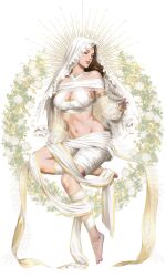 queen of sunlight gwynevere from dark souls by jdori