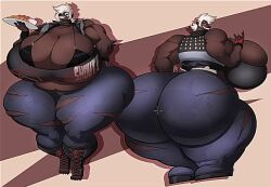 1girls anthro ass ass_bigger_than_body ass_bigger_than_head badger big_ass big_breasts big_butt breasts breasts_bigger_than_body breasts_bigger_than_head breasts_bigger_than_torso character_request female female_only gigantic_ass gigantic_breasts honey_badger hourglass_figure huge_ass huge_breasts huge_butt hyper hyper_ass hyper_breasts hyper_butt jaeh mammal mature_female mustelid musteline original original_character solo source_request tagme