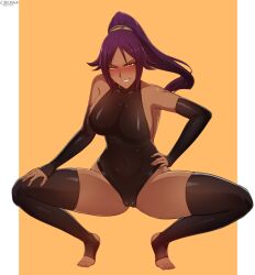 shihouin yoruichi from bleach by cross+